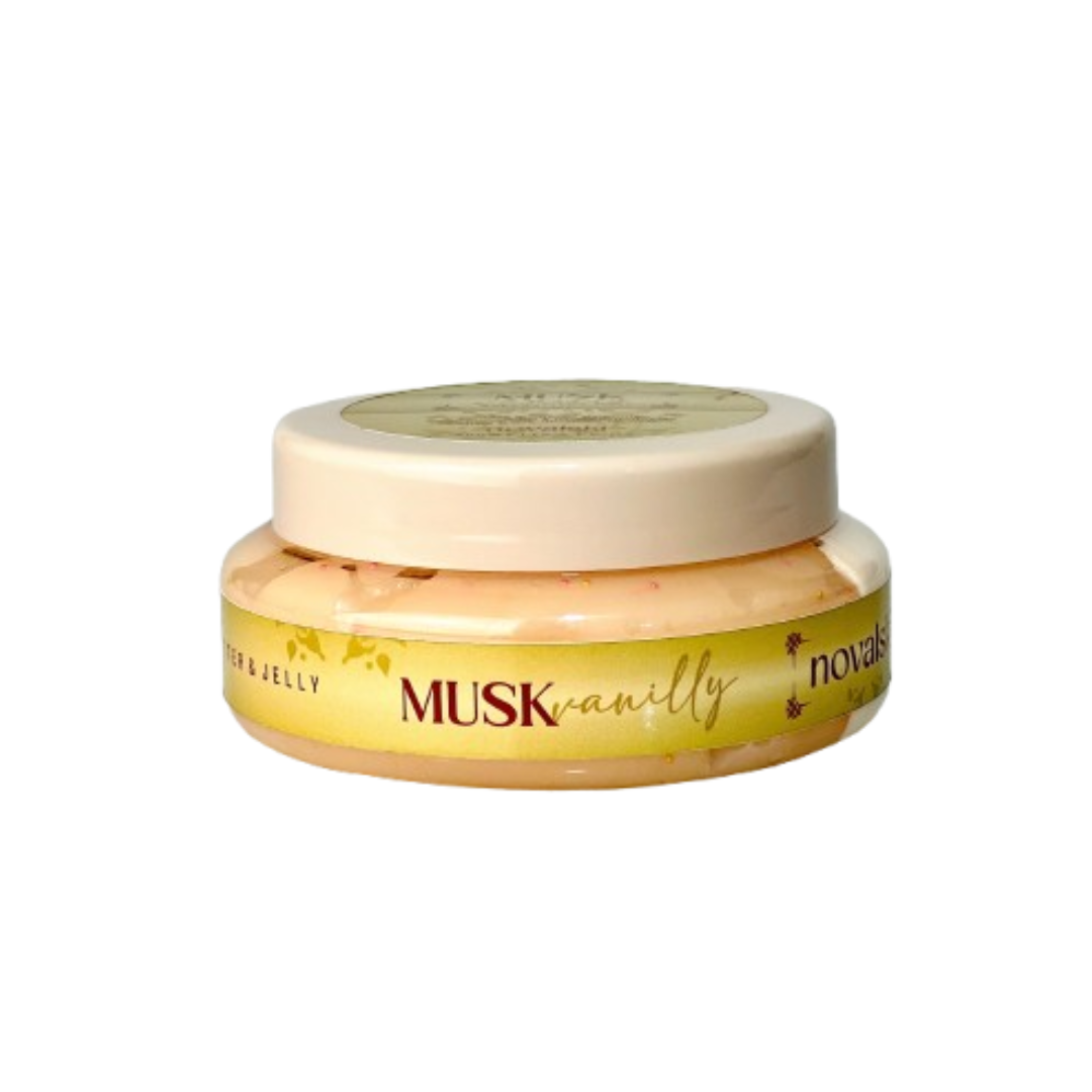 manteiga&gelea musk Manteiga & Geléia Corporal 300g – Musk Vanilly - Imagem 1