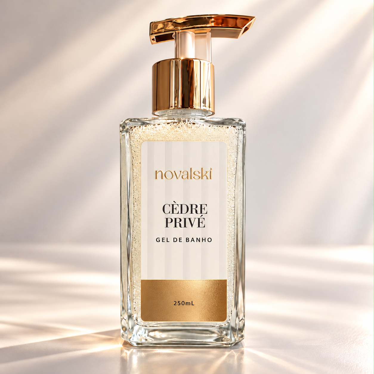 Frasco de Banho Cèdre Privé CÈDRE PRIVÉ | Gel de Banho - Vidro Cube 250mL - Imagem 1
